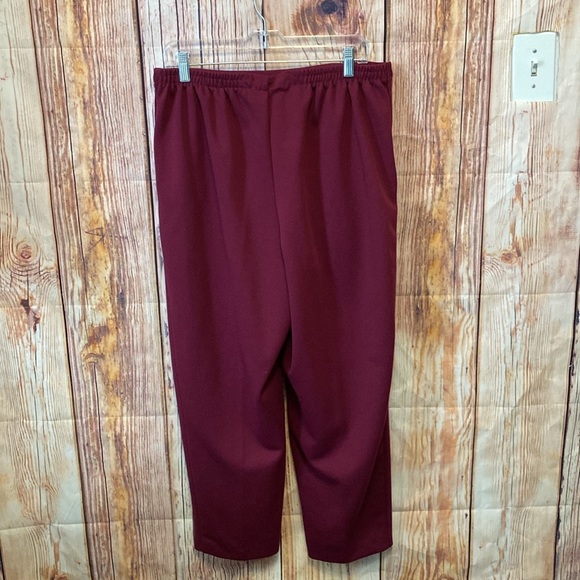Women's Company Collections Women's Size 16 Purple Trousers & Elastic back Waist - Picture 2 of 10